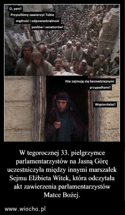 Im bardziej zawierzają i święcą, tym gorzej się dzieje!