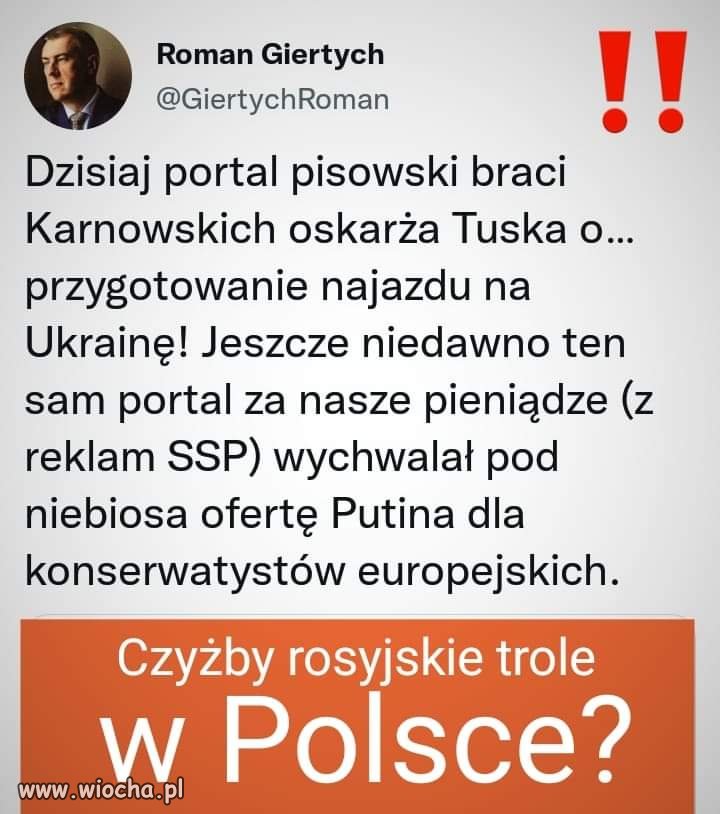 Wszystko wina Tuska. 
