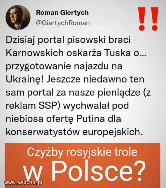 Wszystko wina Tuska. 