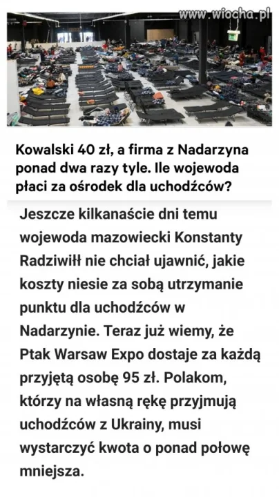 Radziwił, ile Ptak płaci