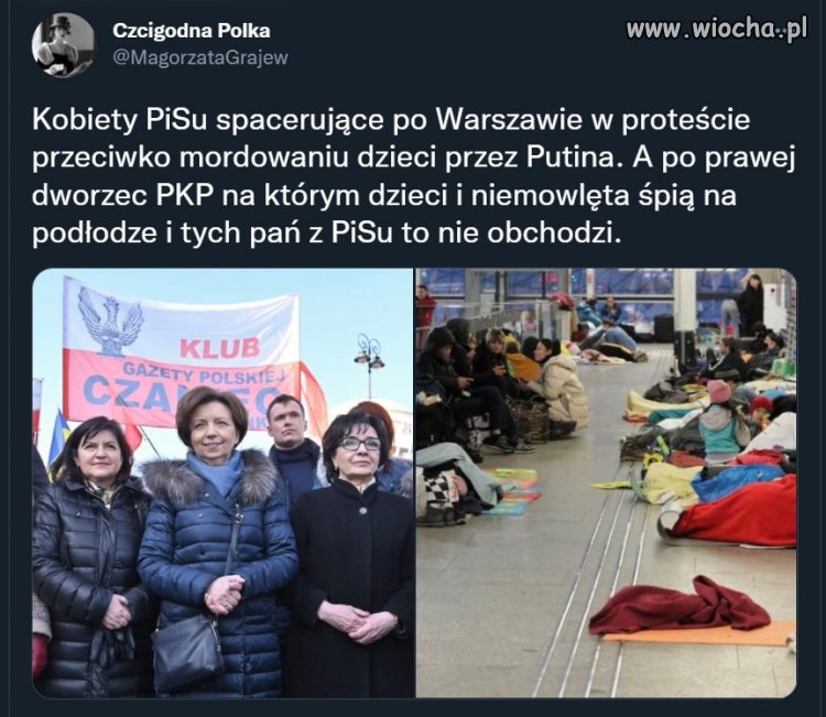 A mogły chociaż na granicy TIRy blokować...  