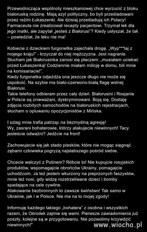 Ludzie czy wy już powariowaliście do reszty?