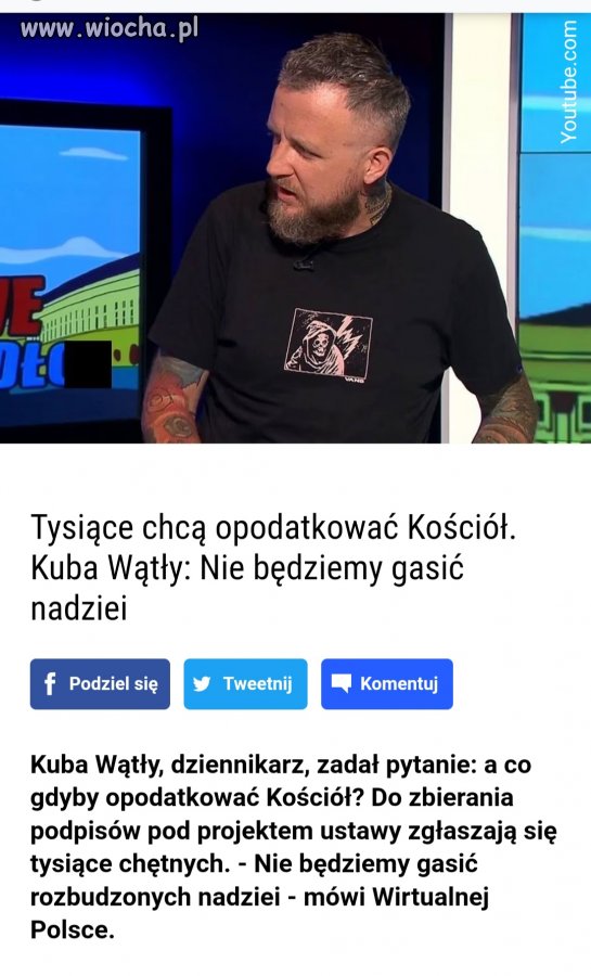 Kościół należy opodatkować - Kto jest za?