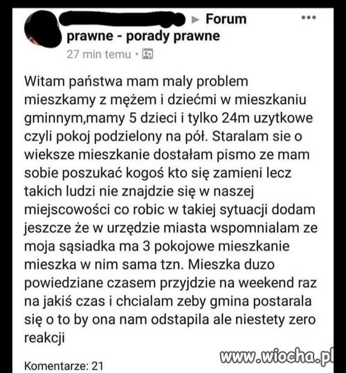 Do czegoś takiego trzeba mieć tupet 