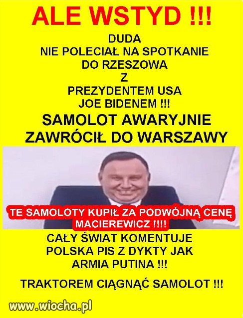 Ale Jaja! Duda to duma wiejskiego elektoratu...