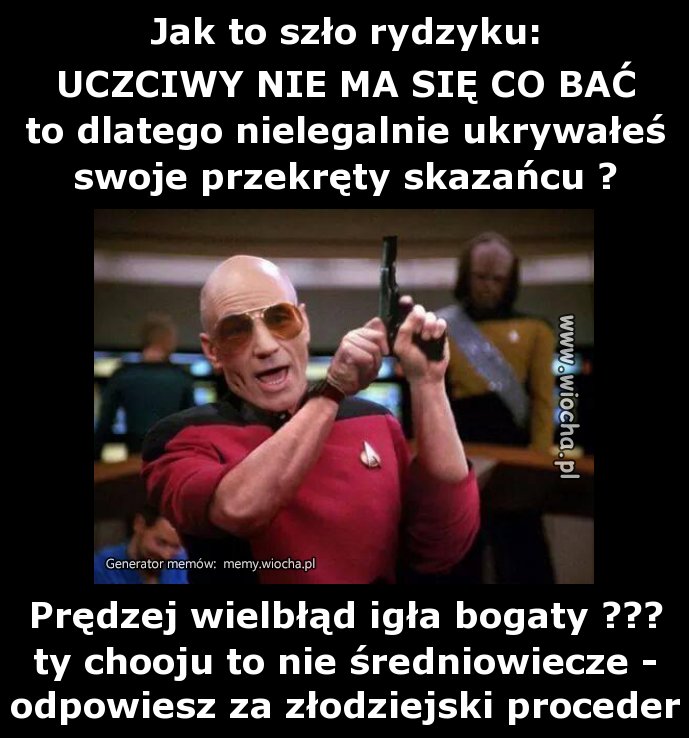 Jak to szło rydzyku: