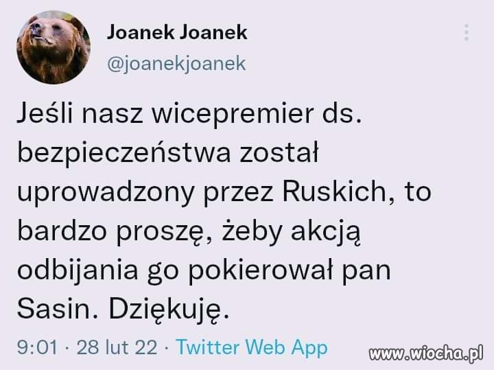 Taka prośba ...