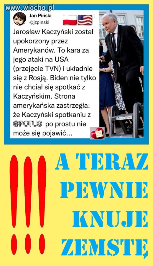 A teraz pewnie knuje zemstę!!!