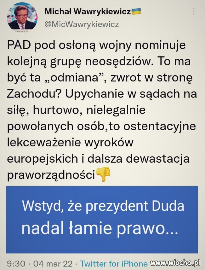 PAD powołał jej nowego 'prezesa', prok. Rocha, tego od sprawy w ETPCz o tortury rodzącej kobiety