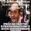 Nieważne są morderstwa Putina, bombardowanie miast