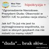 Po prostu 'duda'