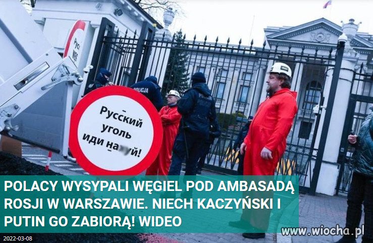 To się PiS nie ucieszy. Polacy oddają węgiel Rosji.