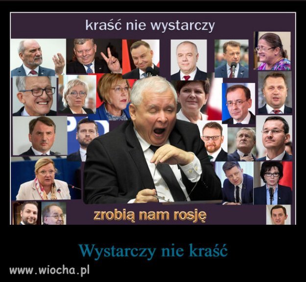 PiS wszystko rozkradł i rozdał...