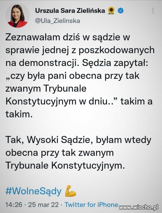 '' Tak zwanym trybunałem ''