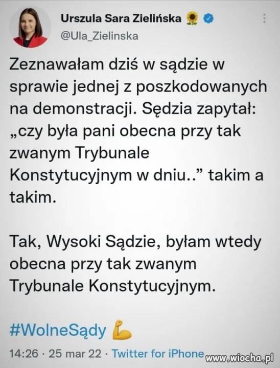 '' Tak zwanym trybunałem ''