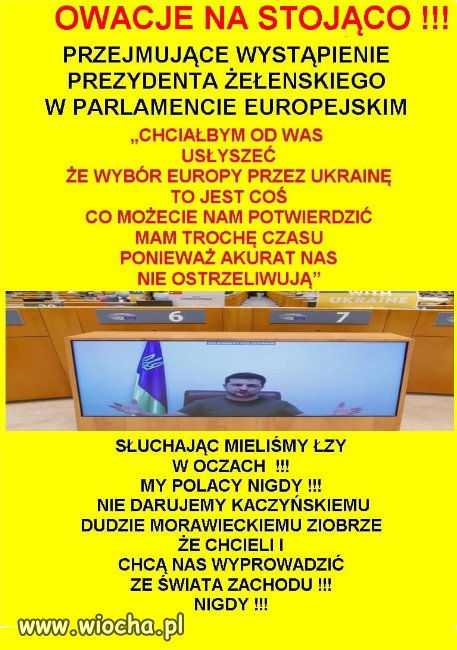 Jeszcze tydzień temu PiS szczekał na UE...