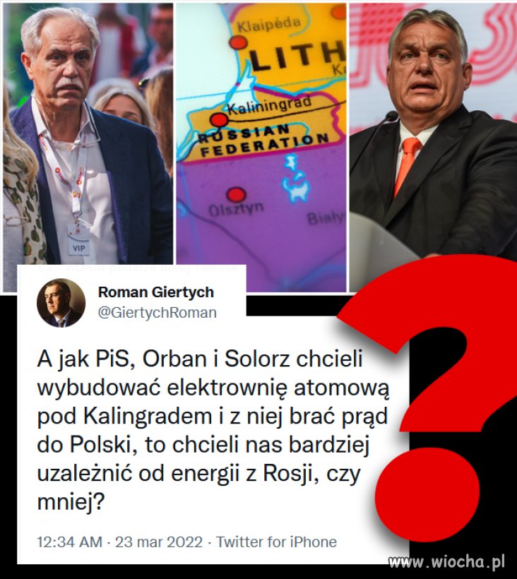 Jeżeli w tym miał brać udział Sasin, to Rusków nie żałuję.