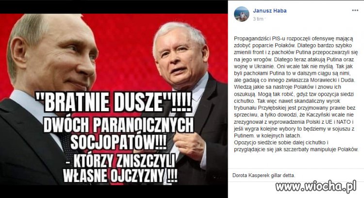 Tak wygląda propaganda "kameleonowo" PiSu...
