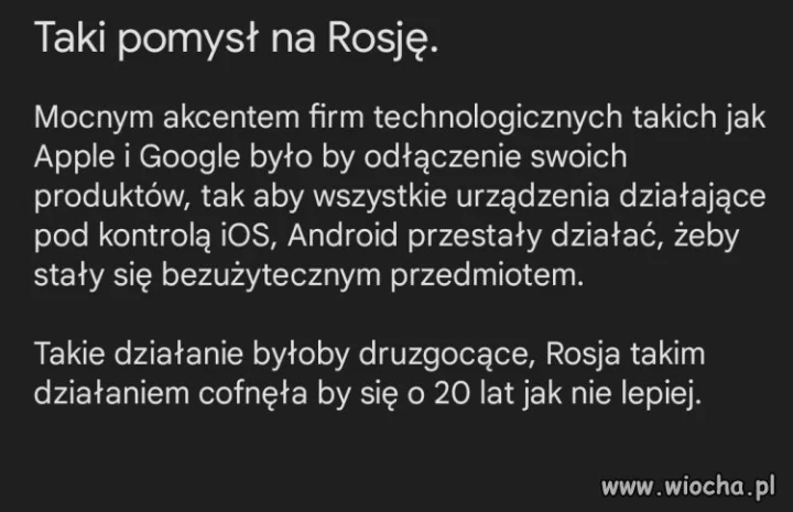 Pomysł na Rosję