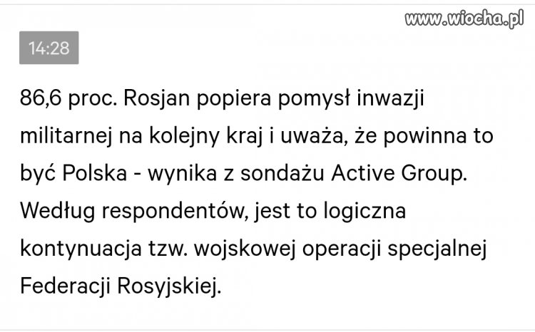 Nowe cele kacapów