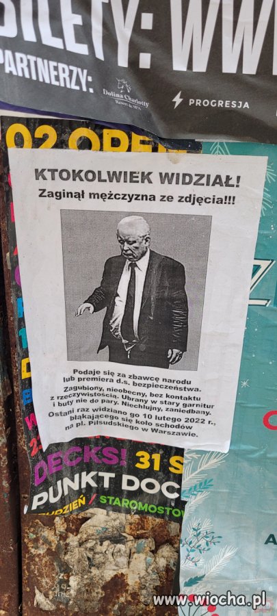 Ogłoszenie.