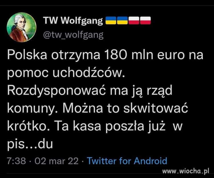 I znowu rządzący je rozkradną 