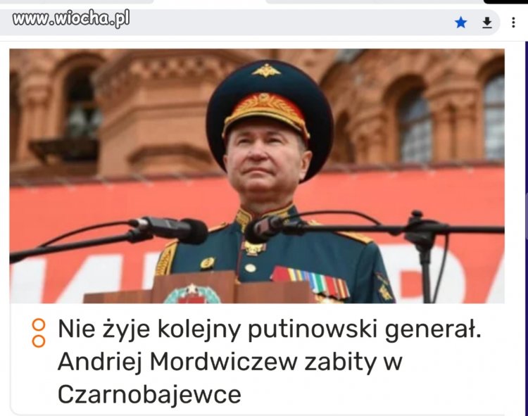 To już 5 kacapski generał