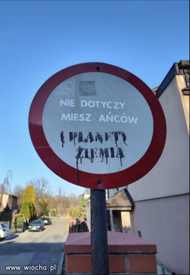 Mały tuning znaku i można jechać