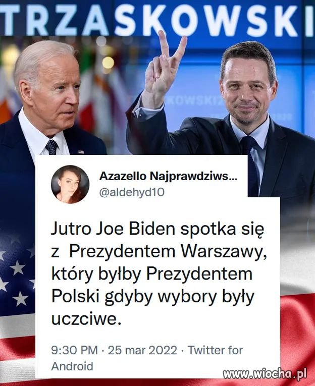Wierzę , że Pan Rafał Trzaskowski 