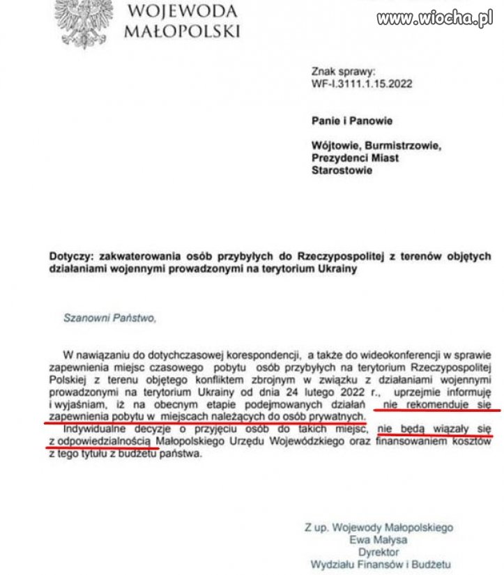 Tak oto rząd pomaga Ukraińcom i samorządom. 