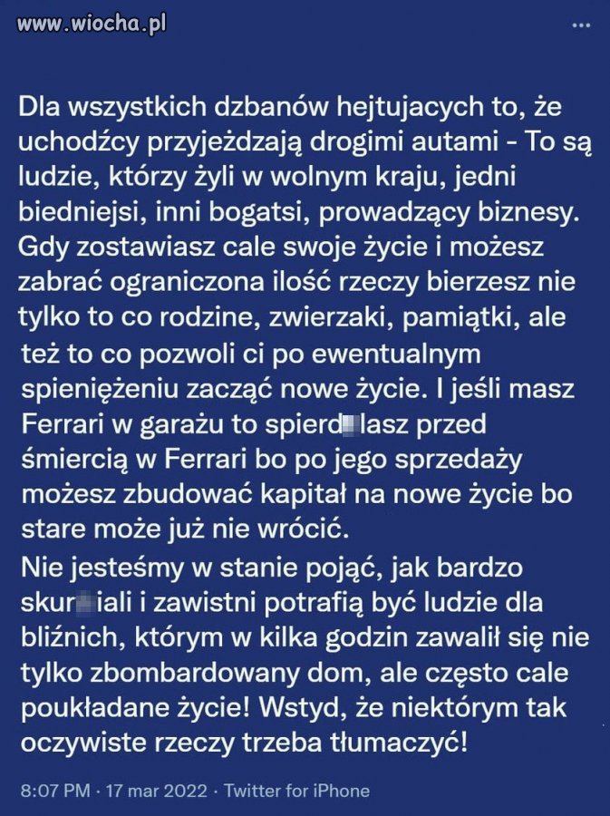 Do wszystkich dzbanów 