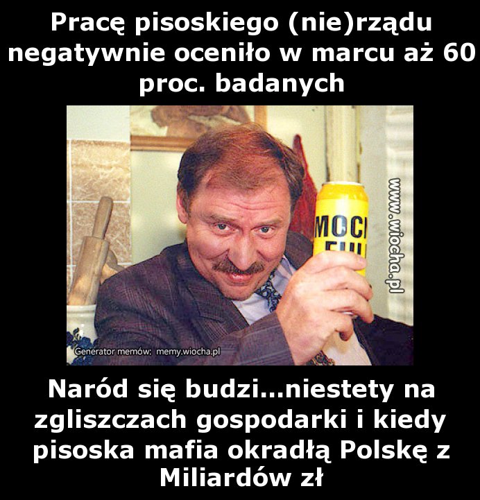 Pracę pisoskiego (nie)rządu negatywnie oceniło w