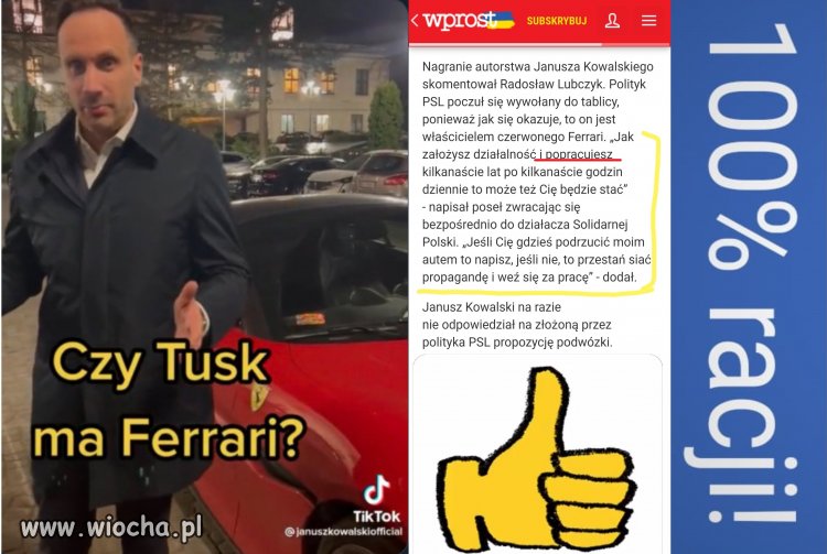 Słowo klucz do Kowalskiego - POPRACUJ!