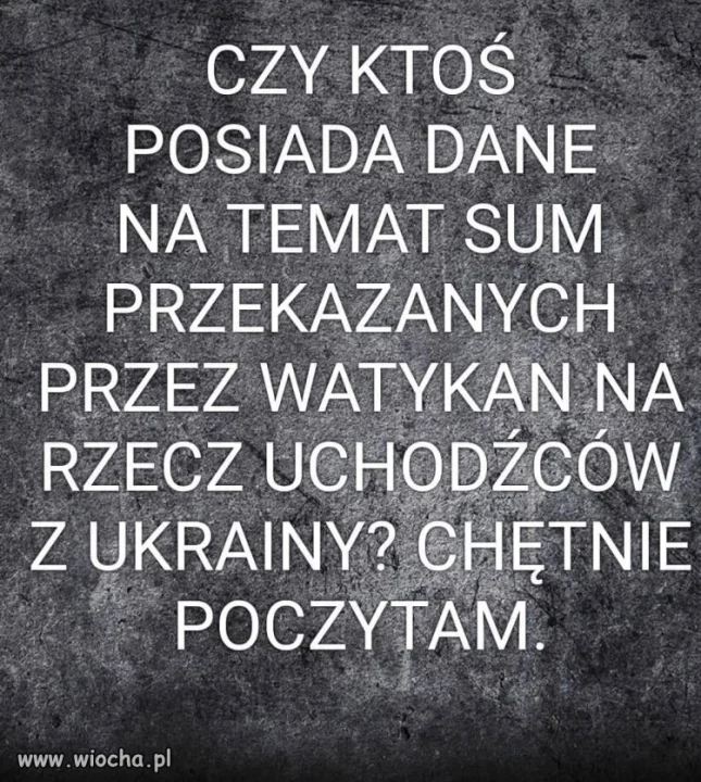 Też chętnie poczytam
