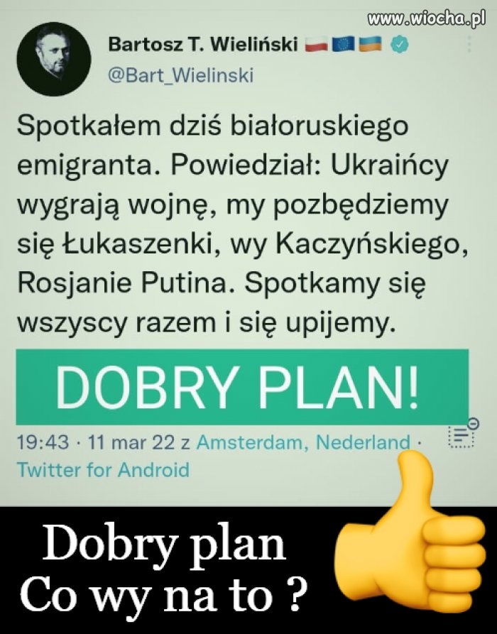 Będziemy pić jeśli to zrobimy 
