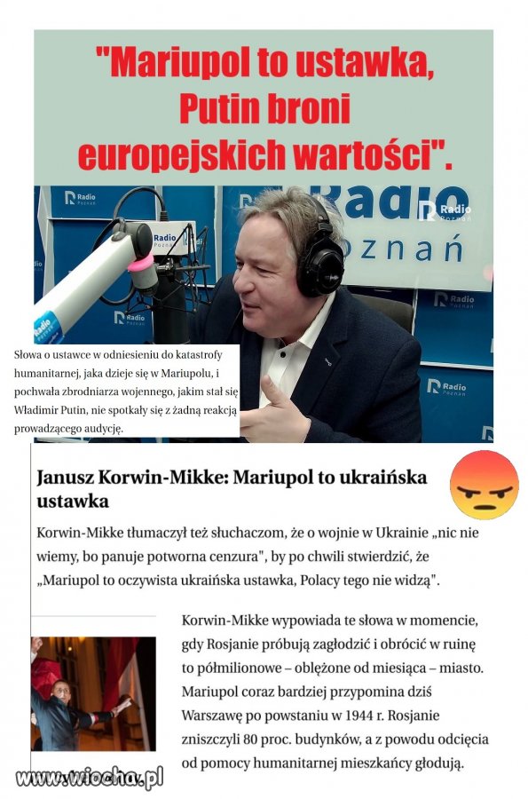 Szokujące słowa w publicznym radiu: Radiu Познань