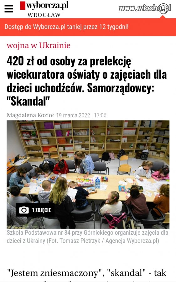 Żerowanie państwa na uchodźcach. 