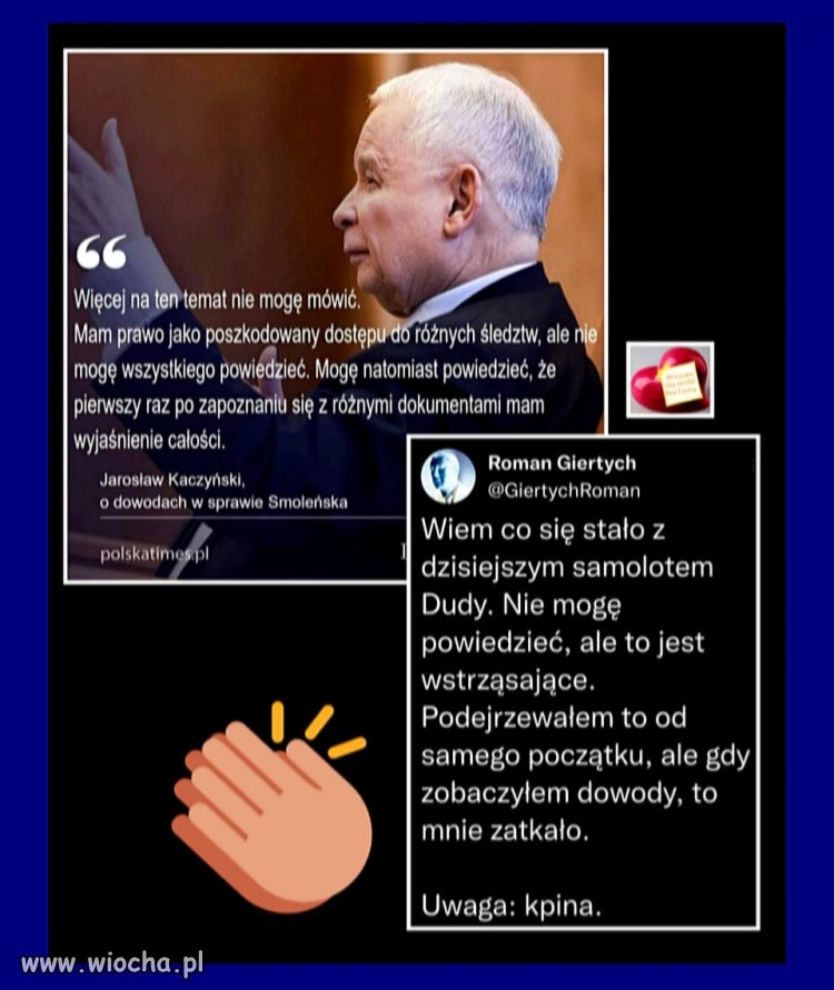 Dobrze że WUC nie kazał lecieć dalej bo...