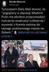 Nasi już ewakuację za granicę przećwiczyli.