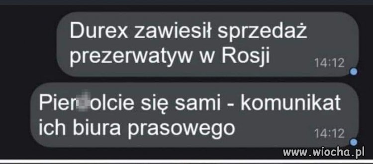 Nawet Durek nie chce mieć nic wspólnego z Ruskimi