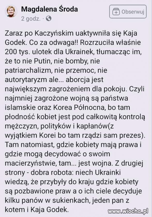 Ciekawe czy za te ulotki płaci rublami.