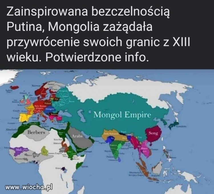 No to czekamy na Rzymian, Inków itd.