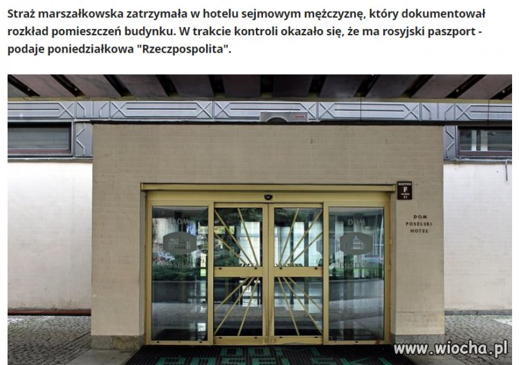Szpieg w Warszawie