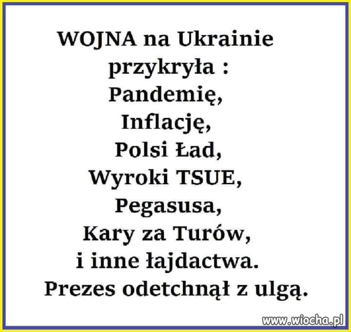 Prezes się cieszy ...