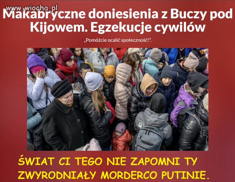 Zwyrodnialec Putin