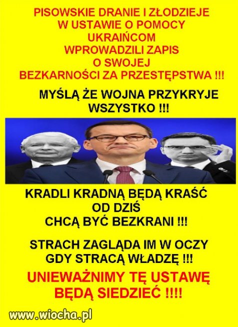 Mogli i mogą kraść dalej zgodnie z ustawą!!!
