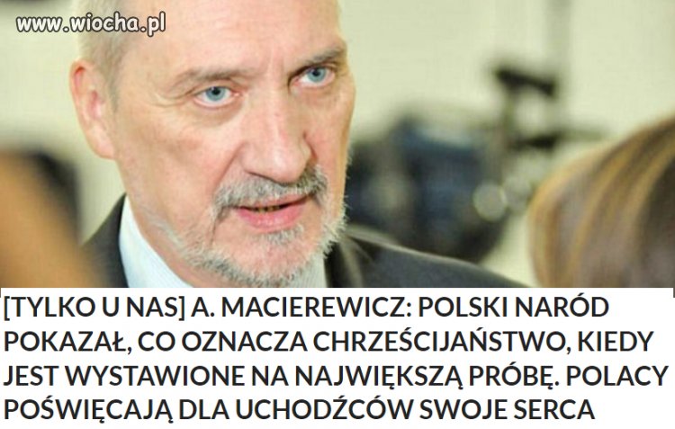 Najpierw to podobno rząd pomagał