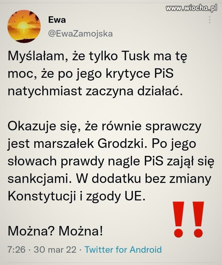 Można powiedzieć, że rządzi Kaczyński, 
