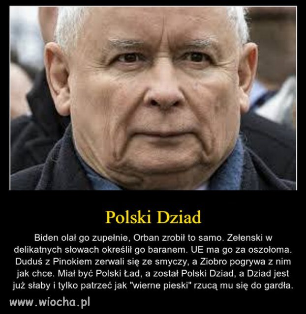 Należałoby zacytować mu słowa jego brata - S...aj dziadu
