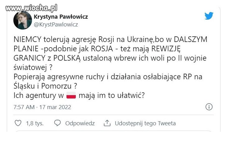 Pawłowicz powinna zostać zbadana przez biegłych psychiatrów